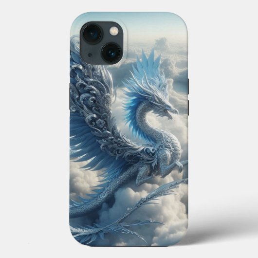 Een Geweldige draak omringd door wolken Case-Mate iPhone Case (Achterkant)