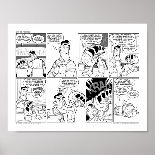 Een geweldige eer poster (Voorkant)