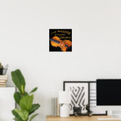 Eén Geweldige en Humble Violinist Poster (Thuiskantoor)