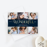 Een geweldige Folie-feestkaart met kerstkaart Folie Feestdagenkaart<br><div class="desc">Viel de afstuderen in je leven in stijl! Ontworpen door: Berry Berry Sweet (www.berryberrysweet.com) Bezoek onze website voor moderne en stijlvolle uitnodigingen,  aankondigingen en persoonlijke cadeaus.</div>