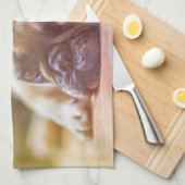 Een geweldige franse bulldog theedoek (Quarter Fold)