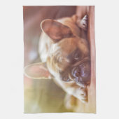 Een geweldige franse bulldog theedoek (Verticaal)