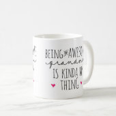 Een geweldige grootmoeder zijn is mijn mok (Voorkant rechts)