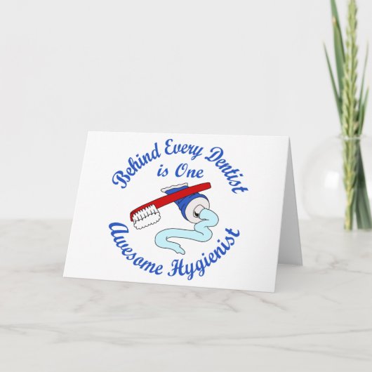 Eén Geweldige hygiënist Kaart (Voorkant)