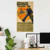 Een geweldige kans voor u poster (Thuiskantoor)