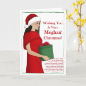 Een geweldige kerstkaart voor je kaart (Gele Bloem)