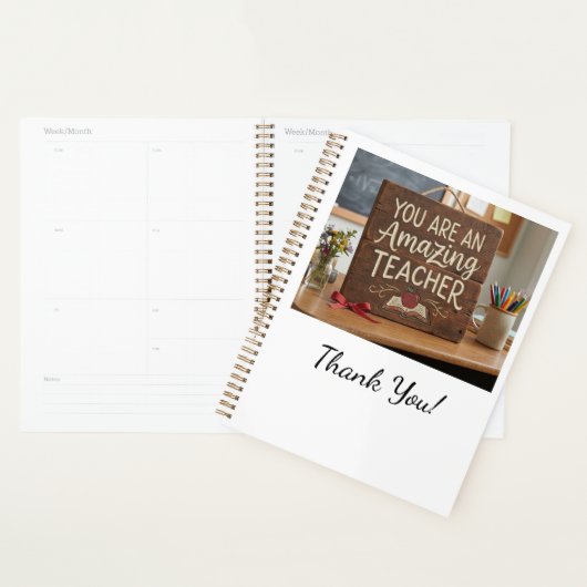 Een geweldige leraar planner (Display)