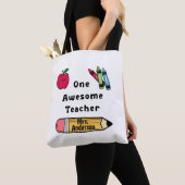 Een Geweldige leraar reden waarom ik van school ho Tote Bag (Dichtbij)