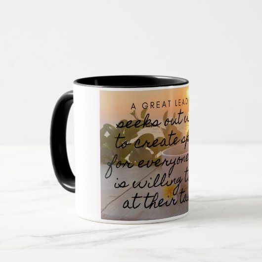 Een geweldige Mok voor de leider (Voorkant links)