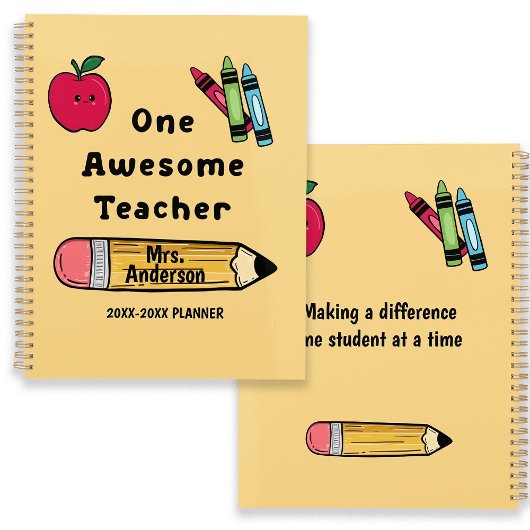 Een Geweldige Onderwijzer Klas Appreciatie Planner