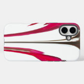 Een geweldige Rode roos onder de witte hemel. Case-Mate iPhone Case (Achterkant (horizontaal))