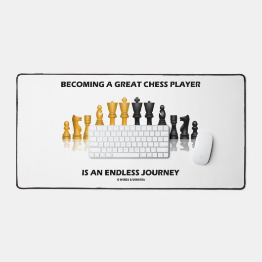 Een geweldige schaker worden en een eindeloze reis bureaumat (Keyboard & Muis)