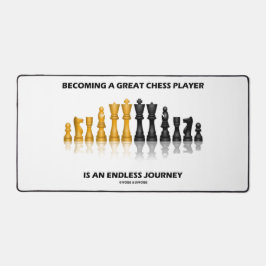 Een geweldige schaker worden en een eindeloze reis bureaumat