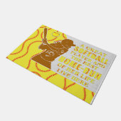 Een geweldige softwarespeler en de beste thuisrun deurmat (Schuin)