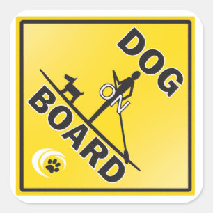 Een geweldige sticker voor een hondenliefhebbende