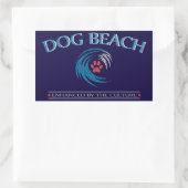Een geweldige sticker voor honden- en strandliefhe (Tas)