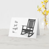 EEN "GEWELDIGE STOEL" VOOR JE "70STE" VERJAARDAG KAART (Gele Bloem)