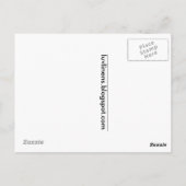 Een geweldige tijd! briefkaart (Achterkant)