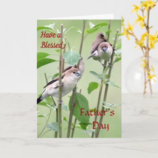 Een geweldige Vaderdag Kaart (Gele Bloem)