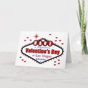 Een geweldige Valentijnsdag in Las Vegas Kaart