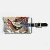 Een geweldige vangst bagagelabel (Voorkant horizontaal)