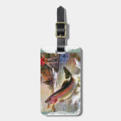 Een geweldige vangst bagagelabel (Voorkant verticaal)