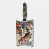 Een geweldige vangst bagagelabel (Achterkant verticaal)