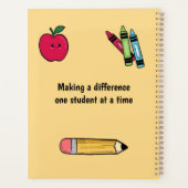 Een Geweldige waardering voor het klaslokaal Planner (Achterkant)