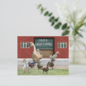 Een geweldige zomervakantie! briefkaart (Staand voorkant)