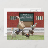 Een geweldige zomervakantie! briefkaart (Voorkant / Achterkant)