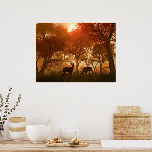 Een gewone koers poster (Keuken)