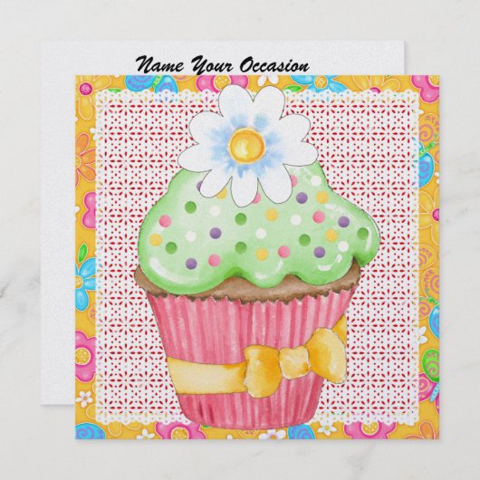 Een gewoon scrumptious evenement - SRF Kaart (Voorkant / Achterkant)