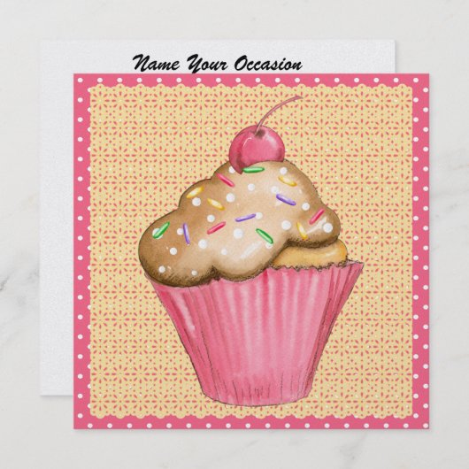 Een gewoon scrumptious evenement - SRF Kaart (Voorkant / Achterkant)