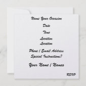 Een gewoon scrumptious evenement - SRF Kaart (Achterkant)