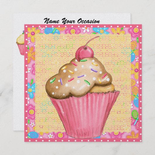 Een gewoon scrumptious evenement - SRF Kaart (Voorkant / Achterkant)