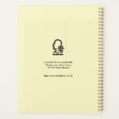 Een gezamenlijk leven is een verspild leven planner (Achterkant)