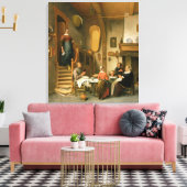 Een Gezegde van de Familie Canvas Afdruk (Insitu (Woonkamer))