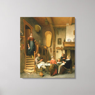 Een Gezegde van de Familie Canvas Afdruk