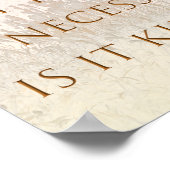 Een Gezegde voor de drie gesprekspartners Poster (Hoek)