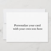 Een  Gezegde vriend is als een vier lederen klaver Aankondiging (Achterkant)