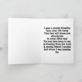 Een gezegende dag! Kaart van vriendschap (Binnen)