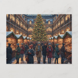 Een gezellig Covent Garden - Kerstmis in Londen Briefkaart
