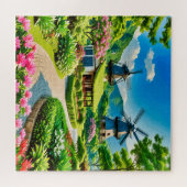 Een gezellig huisje legpuzzel (Horizontaal)