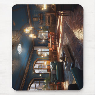 Een gezellige kamer muismat