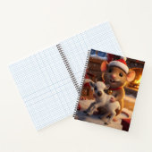 Een gezellige kerst met vrienden notitieboek (Binnen)