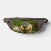Een gezellige marmot op heuptasje (Liggend)