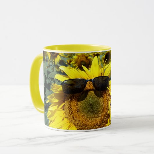 Een gezicht in de kroeg mok (Voorkant links)