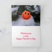 Een gezicht - Nephews Valentijnsdag Holiday Kaart (Binnen)