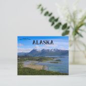 Een gezicht op Uganik Bay Alaska Briefkaart (Staand voorkant)