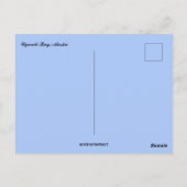 Een gezicht op Uganik Bay Alaska Briefkaart (Achterkant)